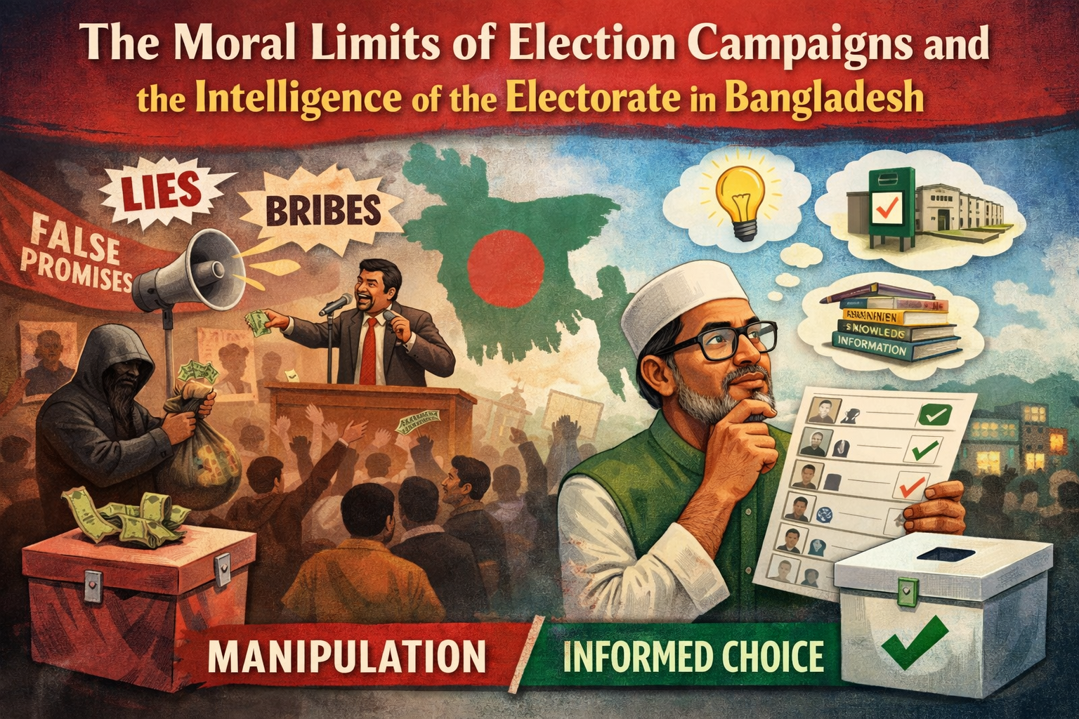 The Moral Limits of Election Campaigns and the Intelligence of the Electorate in Bangladesh