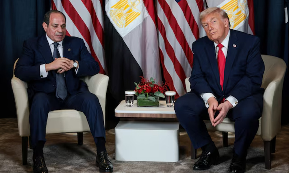 একমাত্র ট্রাম্পই যুদ্ধ থামাতে পারবেন : মিসরের প্রেসিডেন্ট