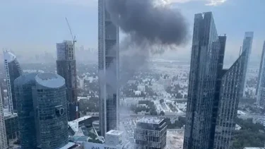 দুবাইয়ের প্রধান আর্থিক অঞ্চলে ইরানের ড্রোন হামলা