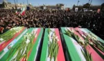 তেহরানে লারিজানির জানাজায় জনতার ঢল