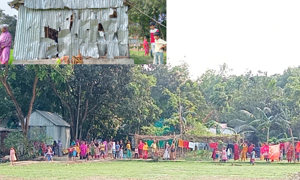 কিশোরগঞ্জে ফুটবল খেলা নিয়ে ২ গ্রামবাসীর সংঘর্ষ, পুলিশসহ আহত ১৫