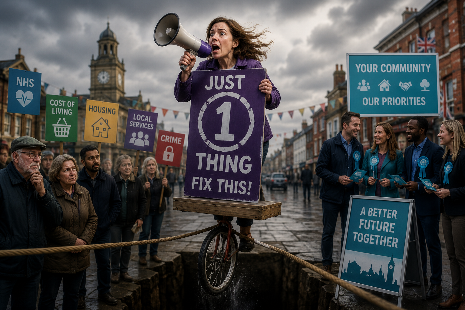 UK local elections 2026 and the perils of a single issue campaign!
