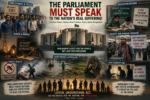 The Parliament Must Speak to the Nation’s Real Suffering!