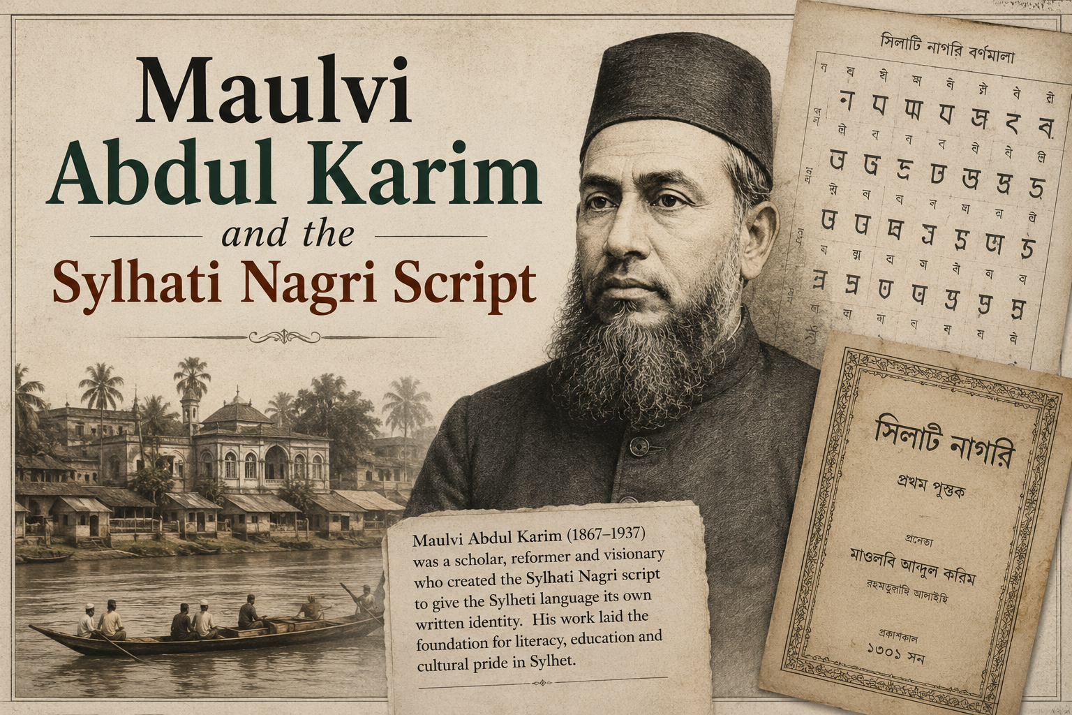 Maulvi Abdul Karim and the Sylhati Nagri Script