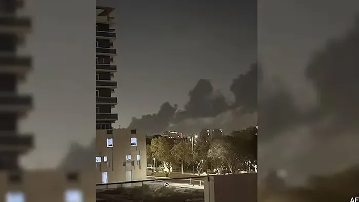 দুবাইতে ২০ মিনিটে শক্তিশালী সাতটি বিস্ফোরণ